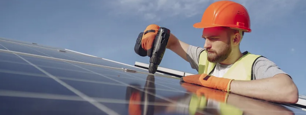 Saulės elektrinių montavimas